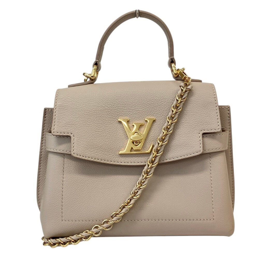 LOUIS VUITTON Lockme Ever Mini Chain 2-Way Shoulder Bag M21052 Greige (Women's)